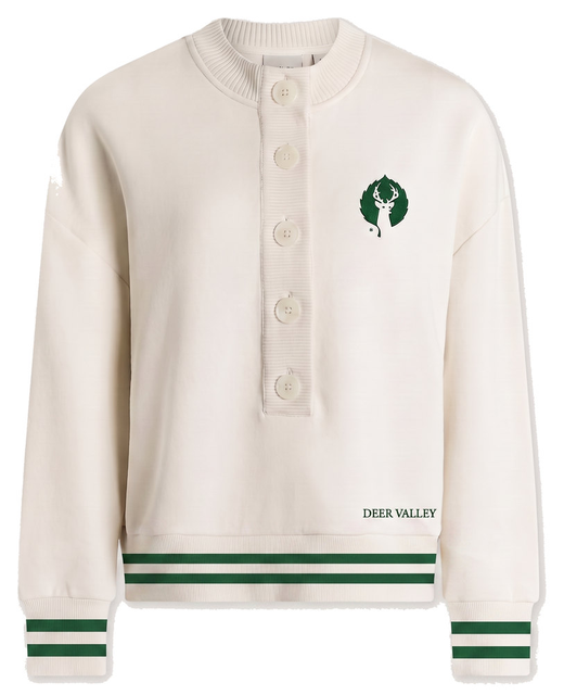Deer Valley henley sweatshirt